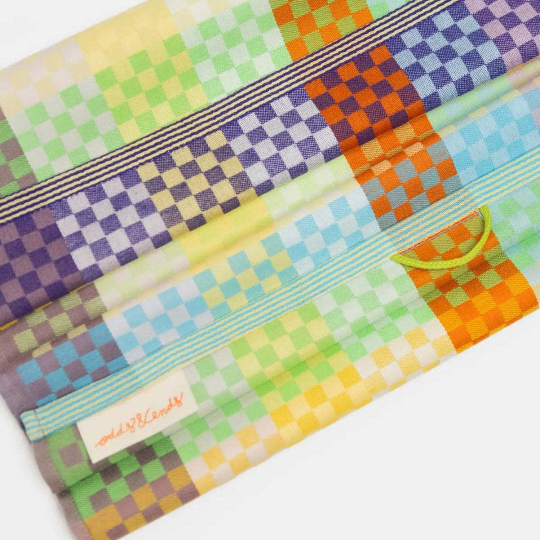 Tea Towel #58B Checkered Check