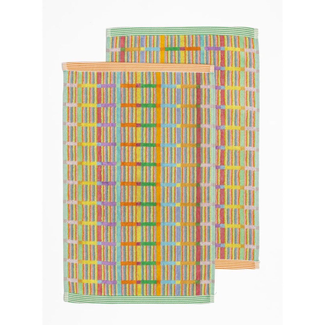 Guest Towels #70 DUO SET - Criss Cross