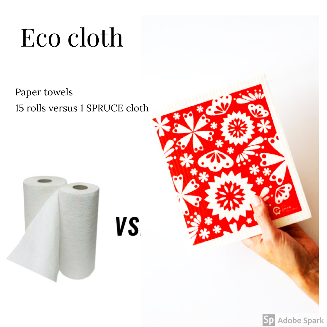 Swedish Dishcloth SPRUCE - Bird