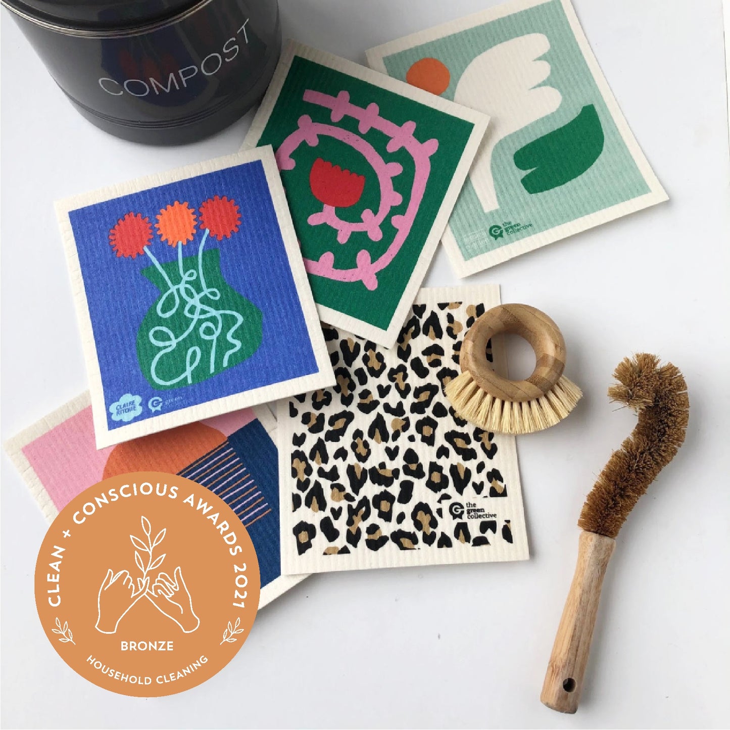 Swedish Dishcloth SPRUCE - Mystic Stories