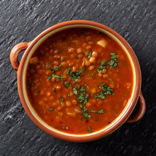 SPICY TOMATO AND LENTIL SOUP