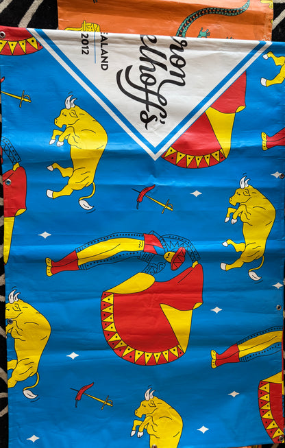 LIVE Launch Tuesday 20th Jan 8pm || BANNER Bags #8 - Repurposed Advertising Sign.