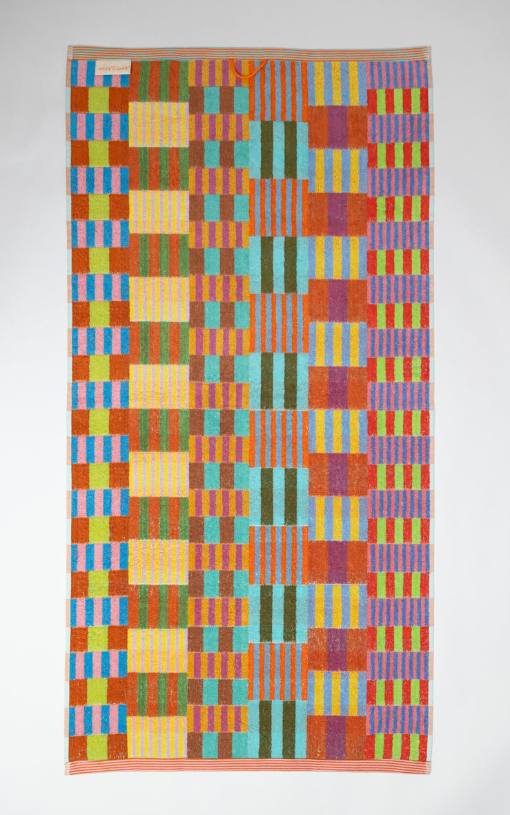 Bath Towel #101 Tulip Quilt