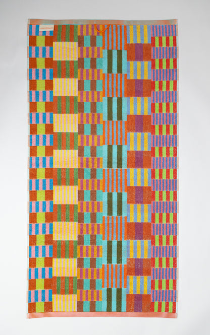 Bath Towel #101 Tulip Quilt