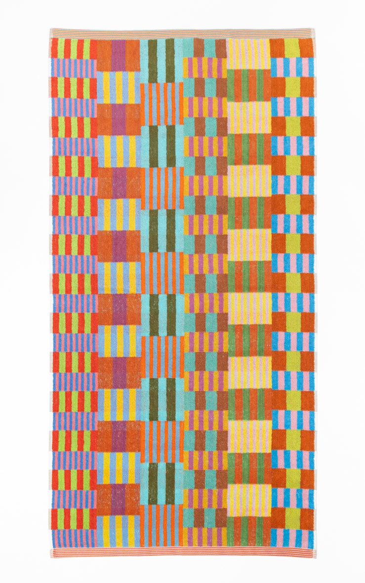 Bath Towel #101 Tulip Quilt