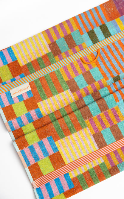 Bath Towel #101 Tulip Quilt