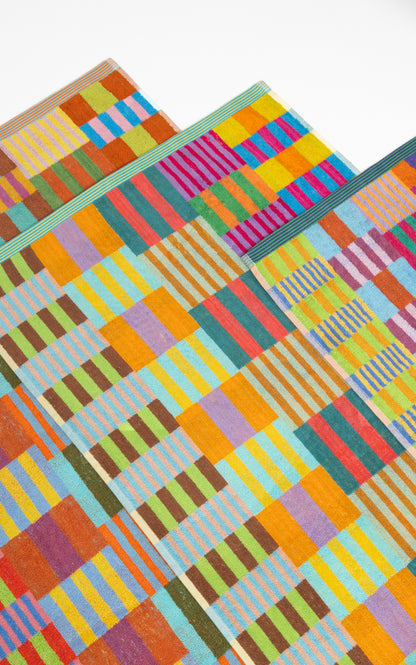 Bath Towel #101 Tulip Quilt