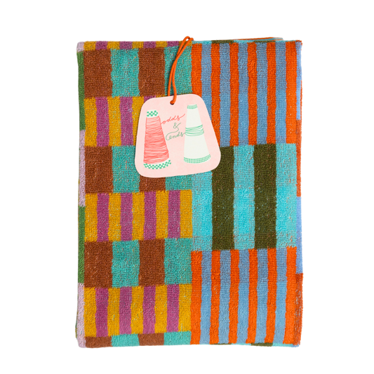 Bath Towel #101 Tulip Quilt