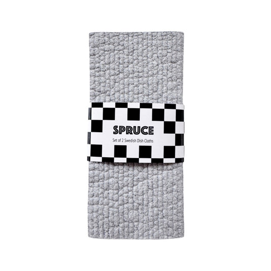 Pebble Solid Colour SPRUCE - Set of 2 Dishcloths