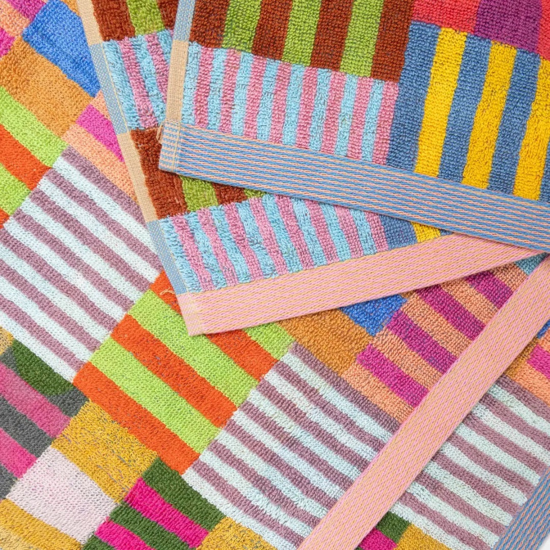 Bath Towel #73Tulip Quilt