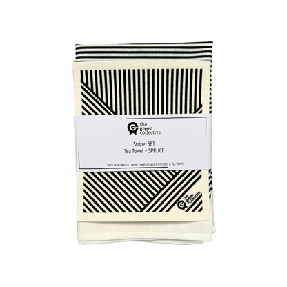 Stripes SET (Teatowel + Dishcloth)