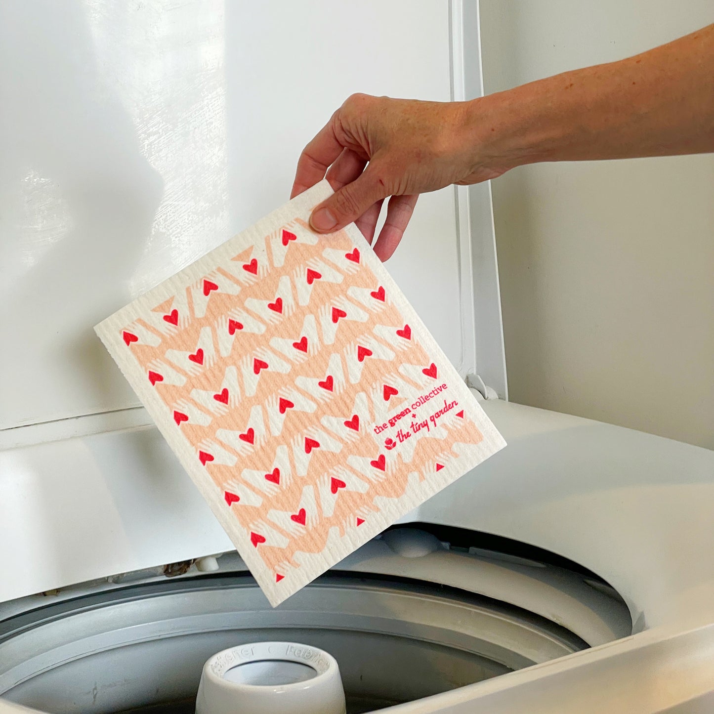 Swedish Dishcloth SPRUCE - Heart Hands