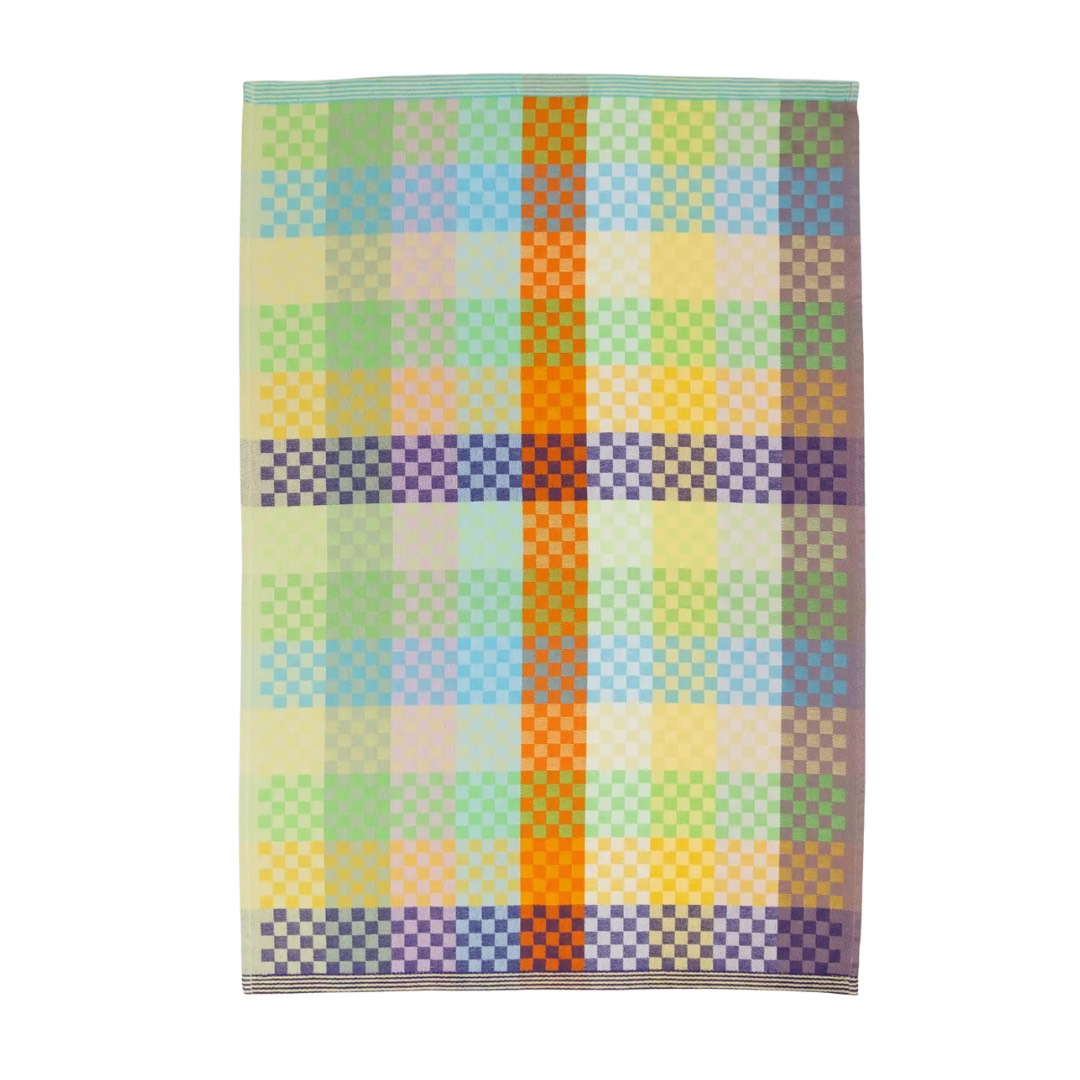 Tea Towel #58B Checkered Check