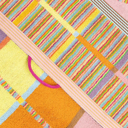 Bath Towel #68 Criss Cross