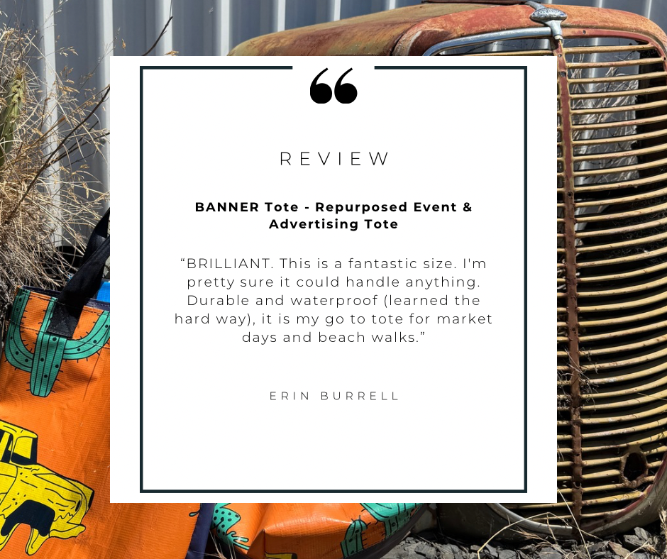 LIVE Launch Tuesday 20th Jan 8pm || BANNER Bags #8 - Repurposed Advertising Sign.