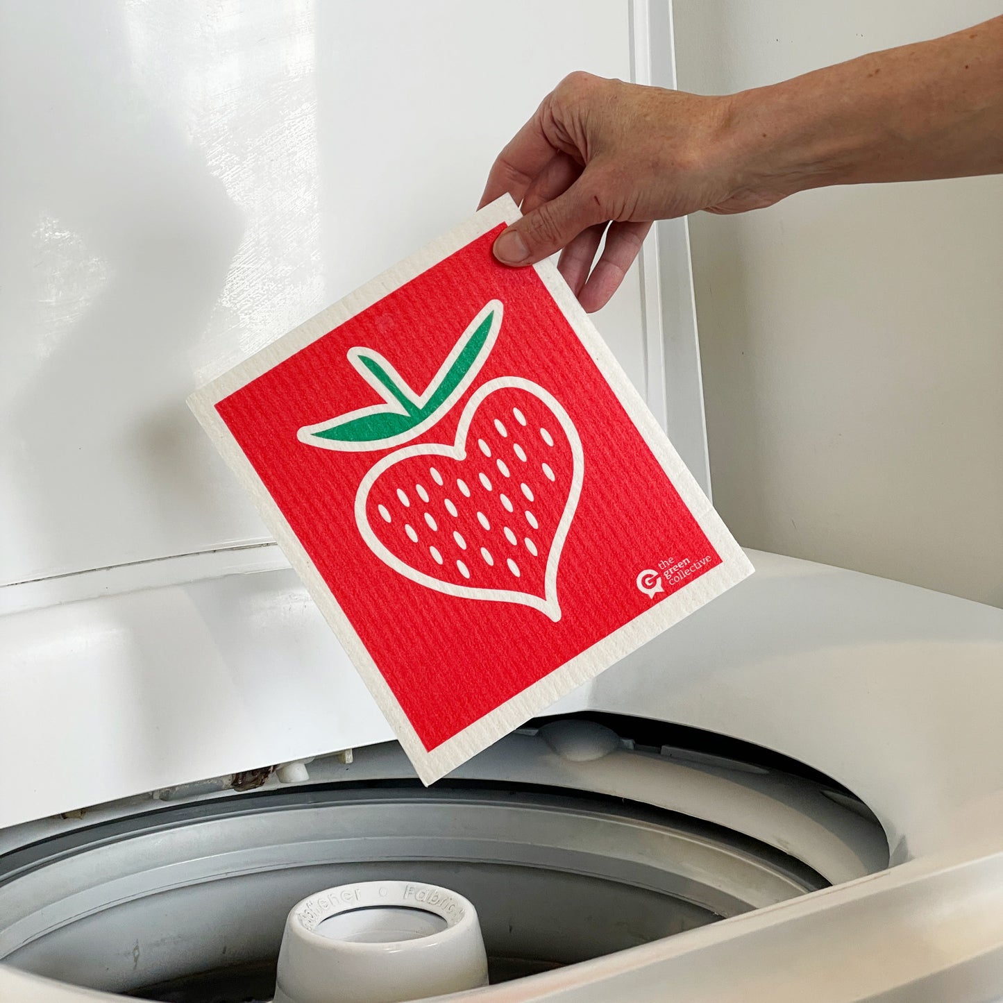 Swedish Dishcloth SPRUCE - Strawberry