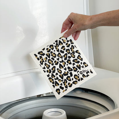 Swedish Dishcloth SPRUCE - Leopard
