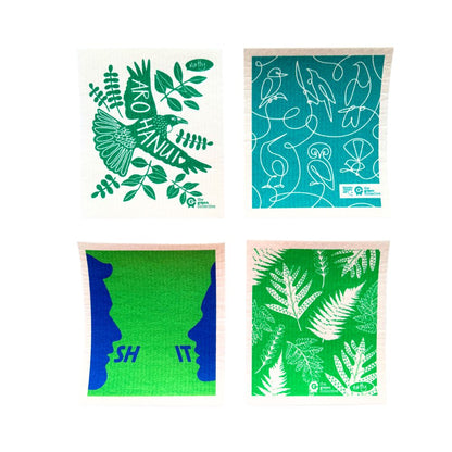 SPRUCE Dishcloth Pantone Colour: 5 different SETS of 4