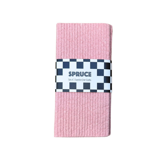 Blossom Solid Colour SPRUCE - Set of 2 Dishcloths
