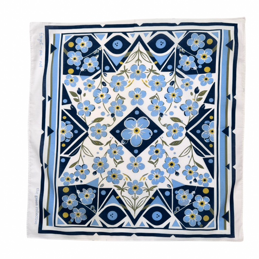 HANK - 14. Forget-Me-Not Handkerchief