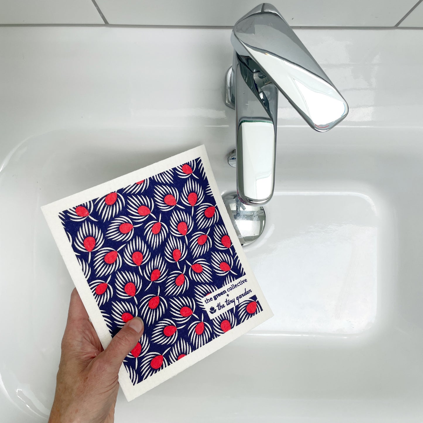 Swedish Dishcloth SPRUCE - Fan Feathers