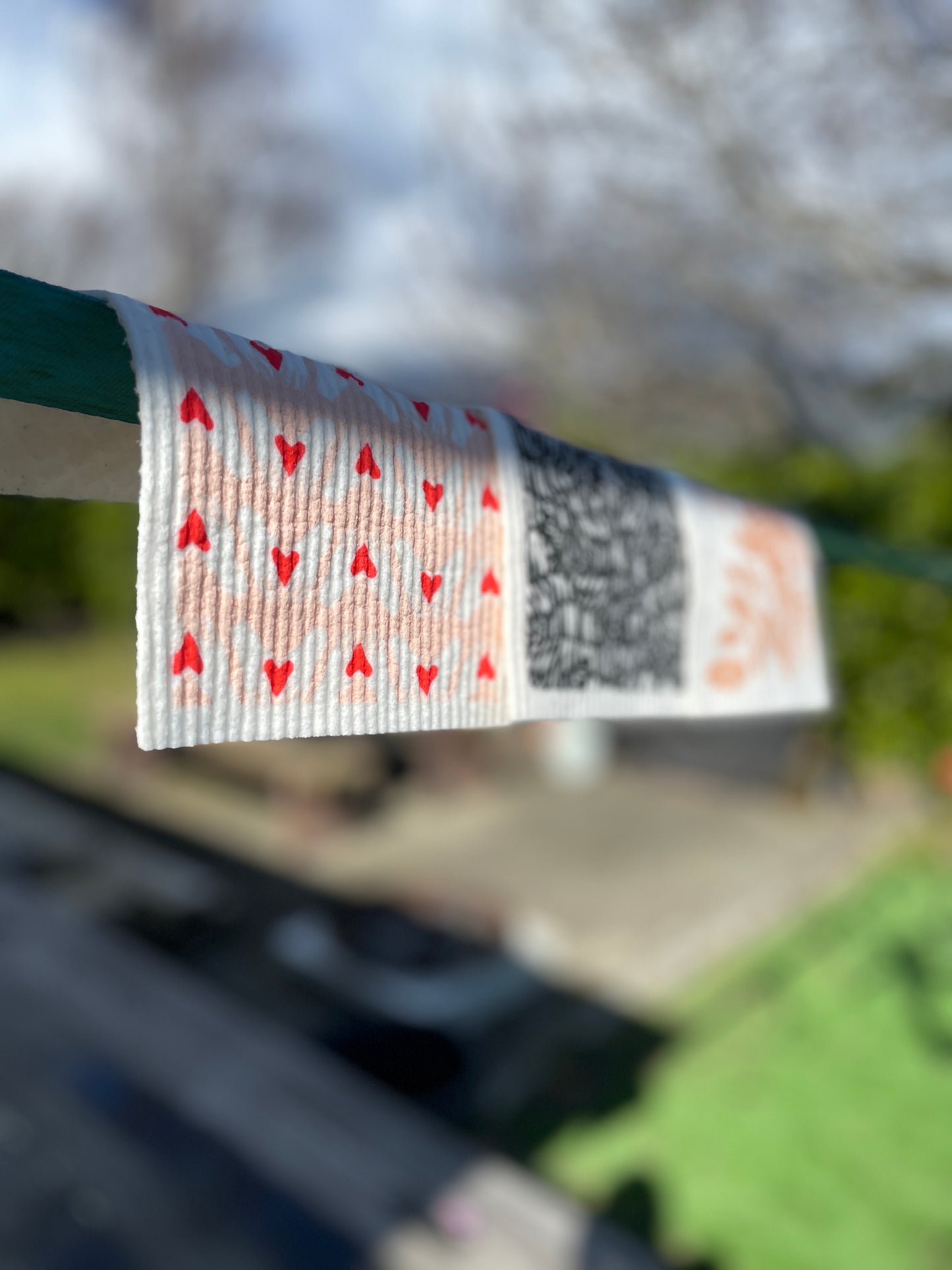 Swedish Dishcloth SPRUCE - Heart Hands