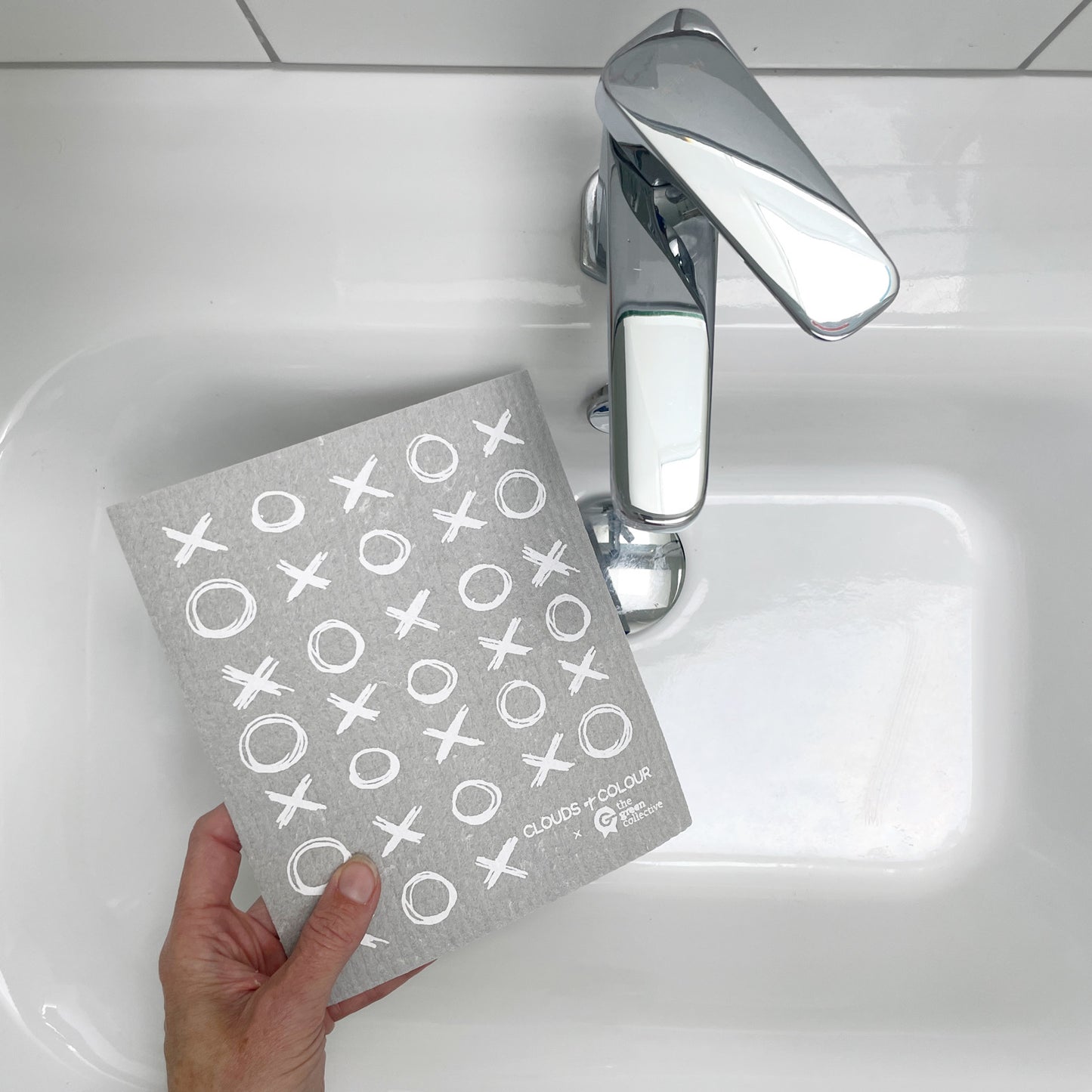 Swedish Dishcloth SPRUCE - Grey XOXO