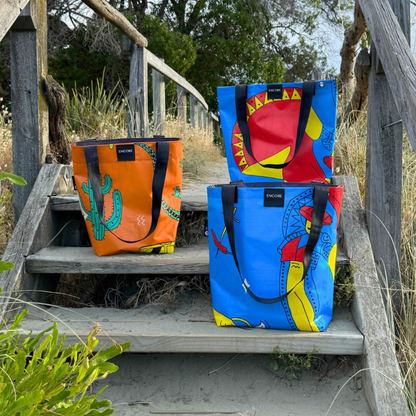 LIVE Launch Tuesday 20th Jan 8pm || BANNER Bags #8 - Repurposed Advertising Sign.