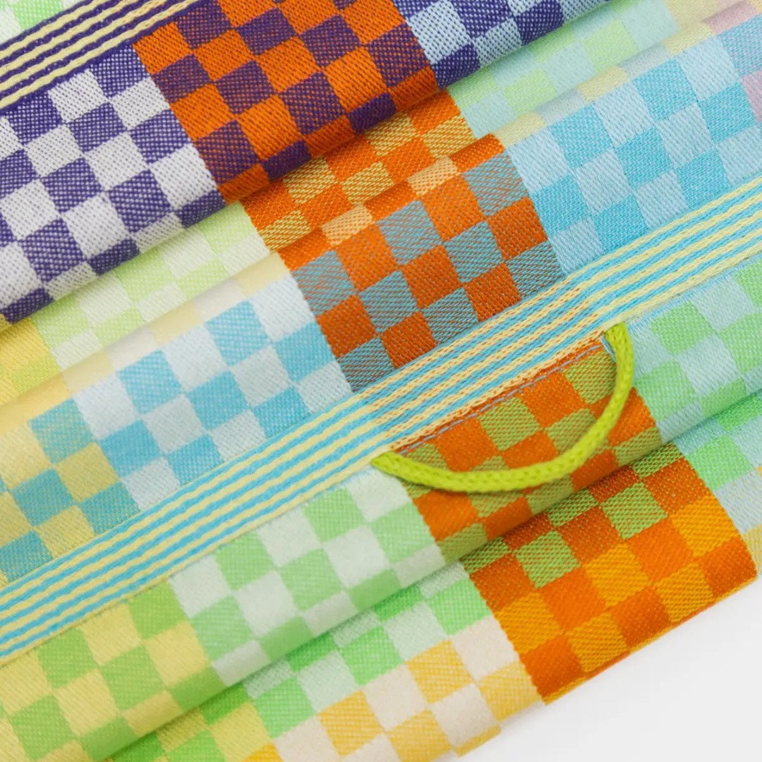 Tea Towel #58B Checkered Check