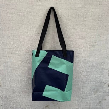BANNER Bag #U -  From Repurposed Advertising Signs
