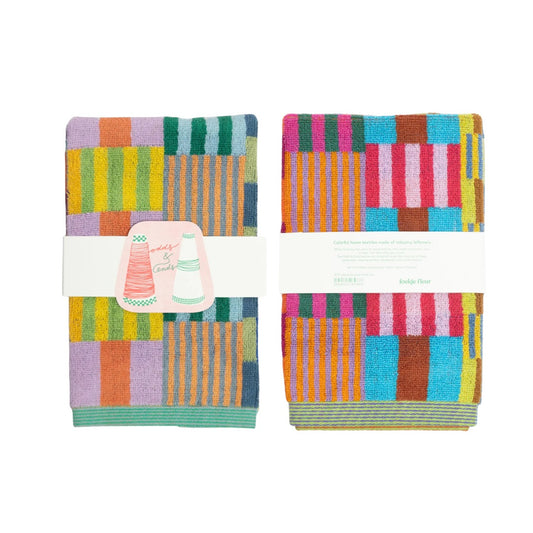 Guest Towels #75 DUO SET - Tulip Quilt