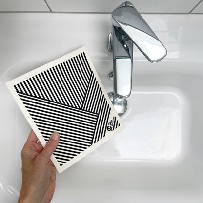 Swedish Dishcloth SPRUCE - Stripes