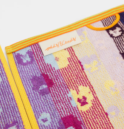 Guest Towels #54 DUO SET - Pansy