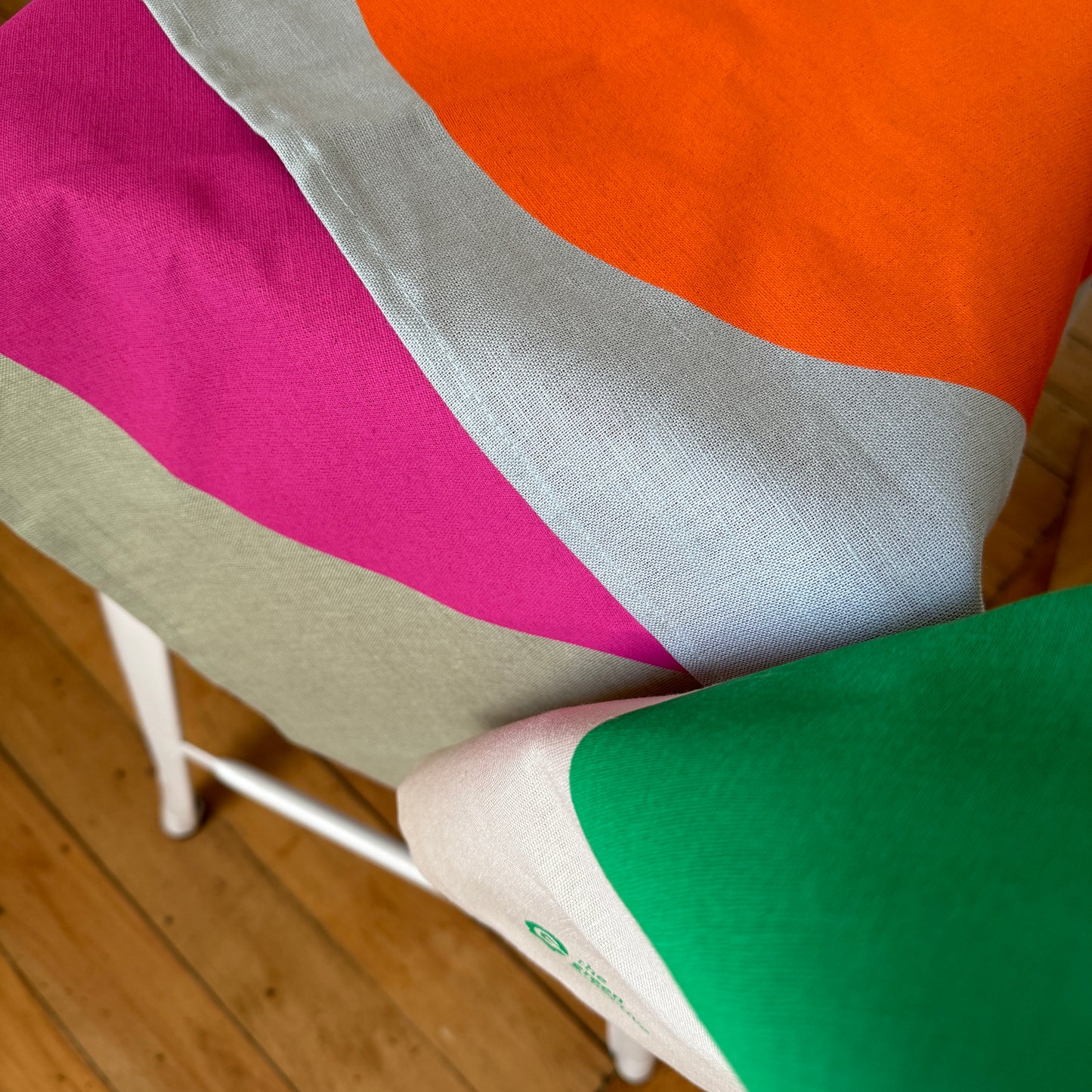 Pink SPOT Tea Towel