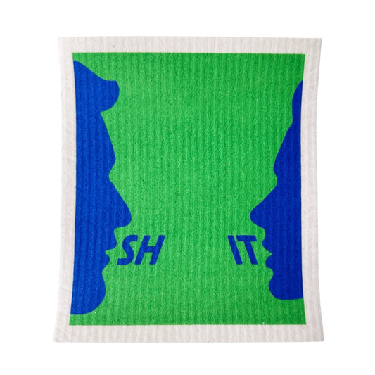 Swedish Dishcloth SPRUCE - SH   IT Silhouettes