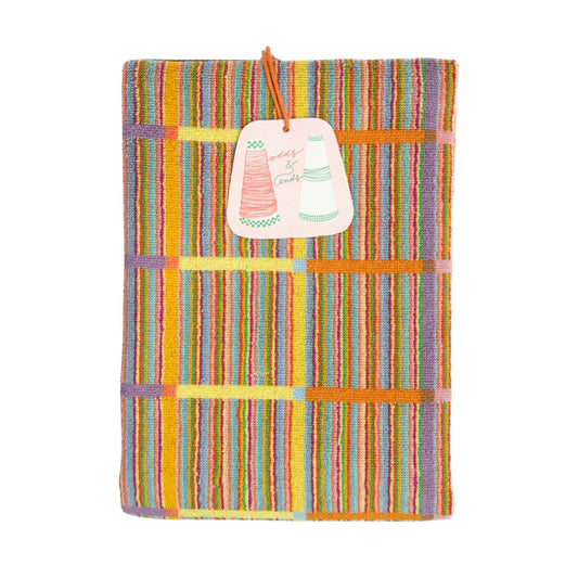 Bath Towel #68 Criss Cross