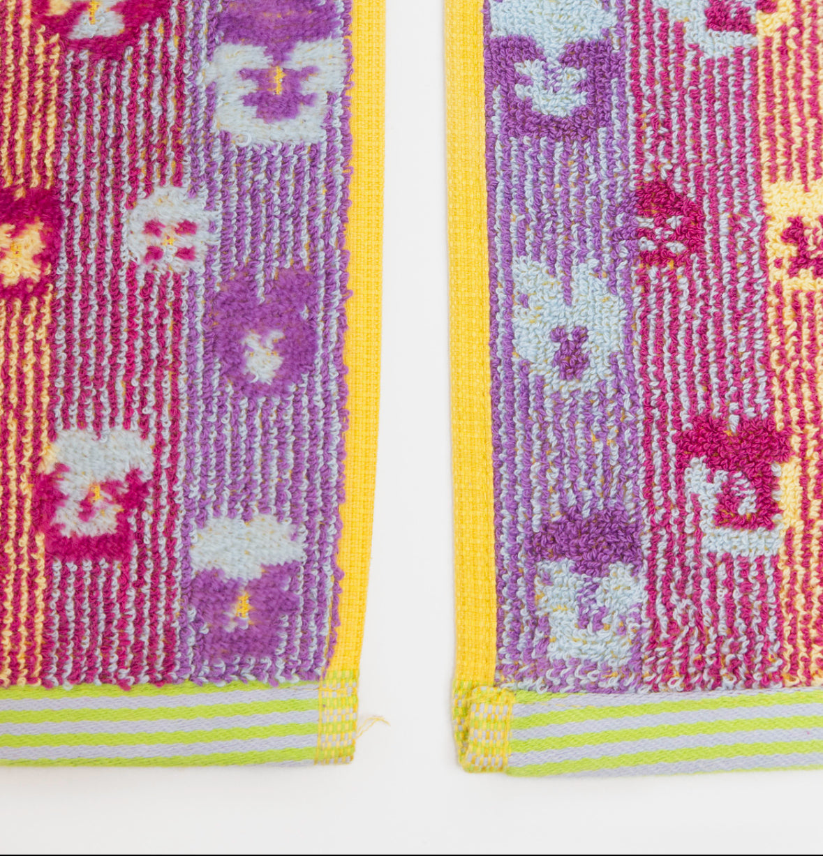 Guest Towels #54 DUO SET - Pansy