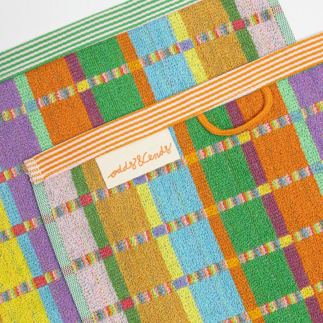 Guest Towels #70 DUO SET - Criss Cross