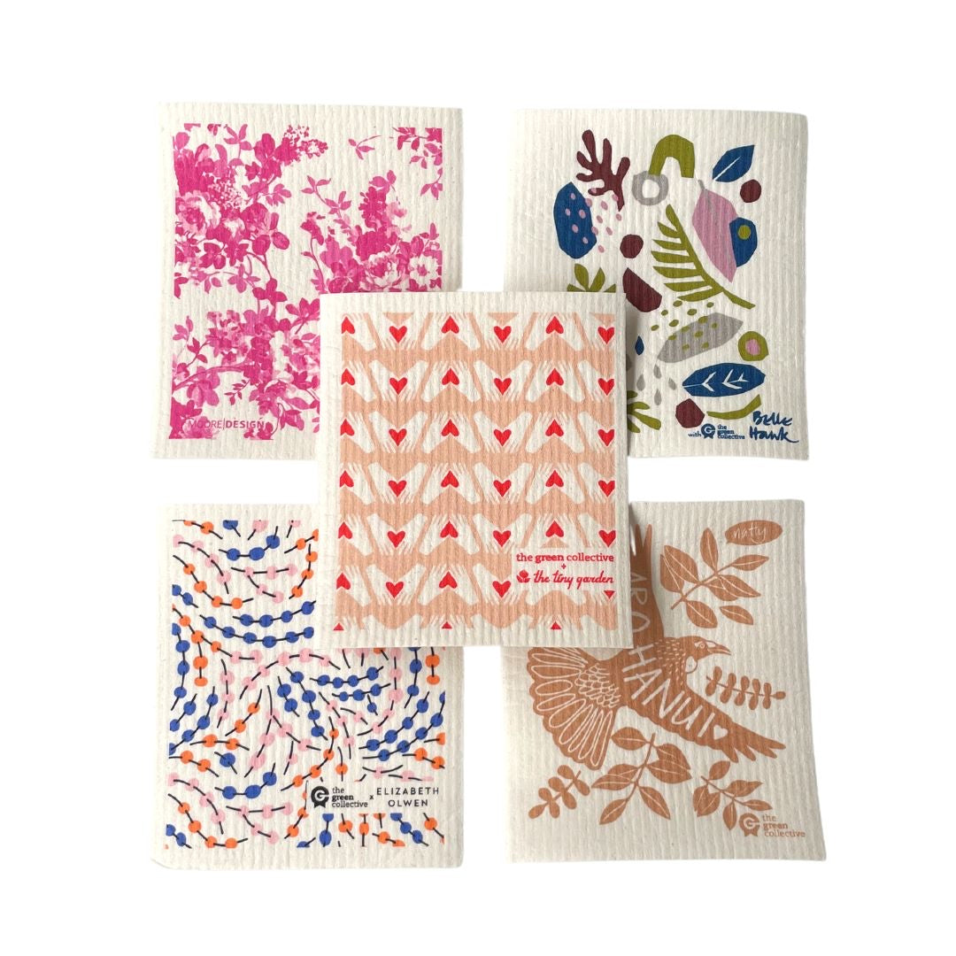 Swedish Dishcloth SPRUCE - Heart Hands