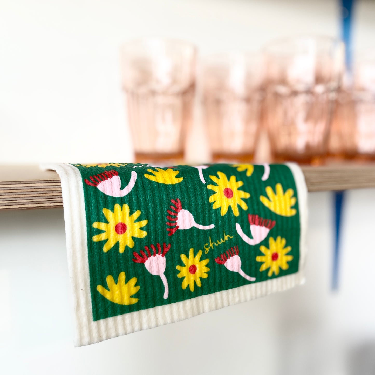 Swedish Dishcloth SPRUCE - Native Flora by Shuh Lee