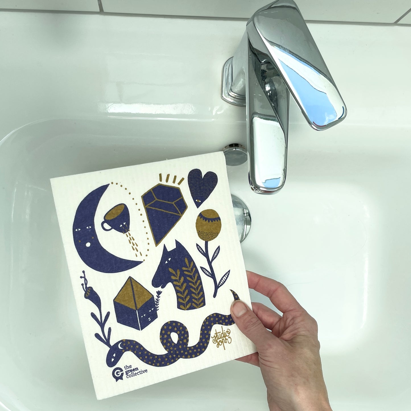 Swedish Dishcloth SPRUCE - Mystic Stories