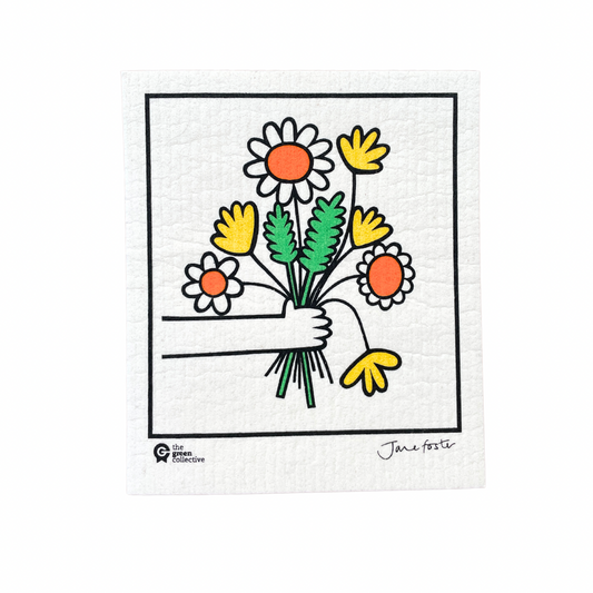 Swedish Dishcloth SPRUCE - Flowers For You