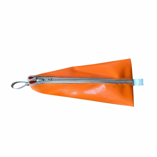 Wedge Bag - Orange with different trims