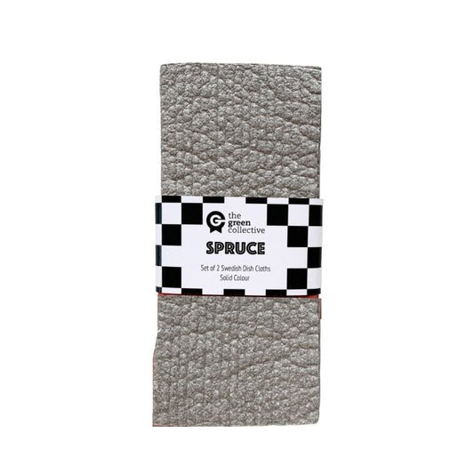 Concrete Solid Colour SPRUCE - Set of 2 Dishcloths