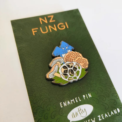 NZ Fungi Enamel Pin