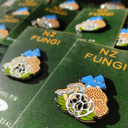 NZ Fungi Enamel Pin