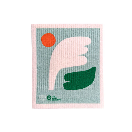 Swedish Dishcloth SPRUCE - Wave Shapes