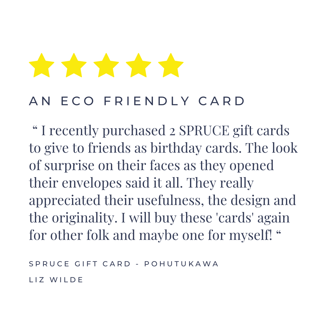 SPRUCE Gift Card - Indigo Shapes
