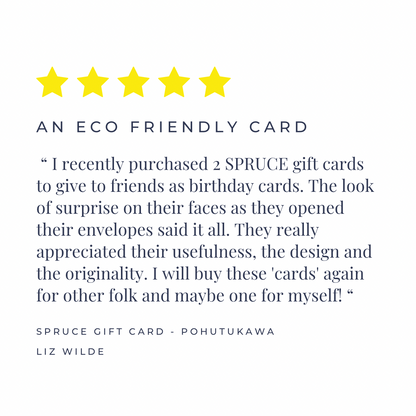 SPRUCE Gift Card - Indigo Shapes