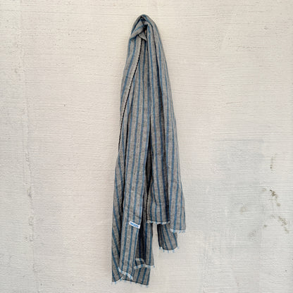 Coastal Organic Linen Scarf / Sarong Accessory | 100% Linen | FREE Shipping